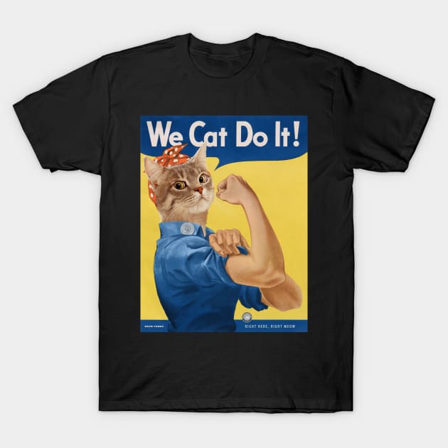 Meow Power T-Shirt by 38Sunsets